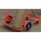 Vestil Red Cylinder Tilt Back Hand Truck Mold-on-Rubber Wheel 350 lb Capacity CYHT-350 - alternate 8
